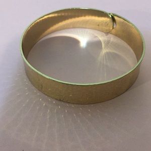 Beautiful bangle bracelet jewelry, gold in colour